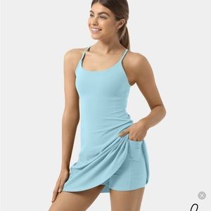 everyday cloudful workout dress size Xs with built in shorts and removable pads